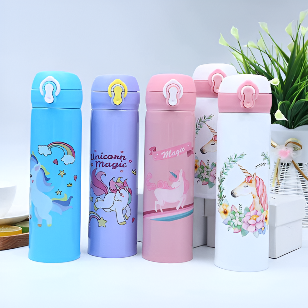 Unicorn Stainless Steel Vacuum Insulated Water Bottle – Giftoo