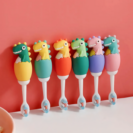 Hatch-a-Smile Dino Egg Kids Toothbrush