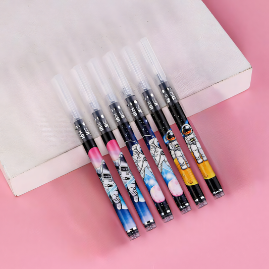 Space Explorer Ballpoint Pens Set of 6