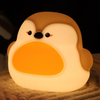 Penguin Night Lamp – Soft Silicone Bedside Lamp