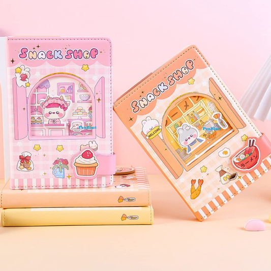 Snack Shop Kawaii Journal Book/Diary