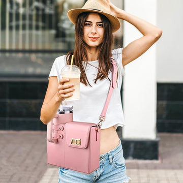Multifunctional Crossbody Bag with Bottle Holder | Corporate Gift Ready