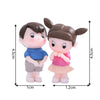 Adorable Couple Miniature Figurine