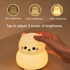 Guardian Kitty Silicone Night Lamp – Soft Glow Rechargeable