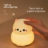 Guardian Kitty Silicone Night Lamp – Soft Glow Rechargeable