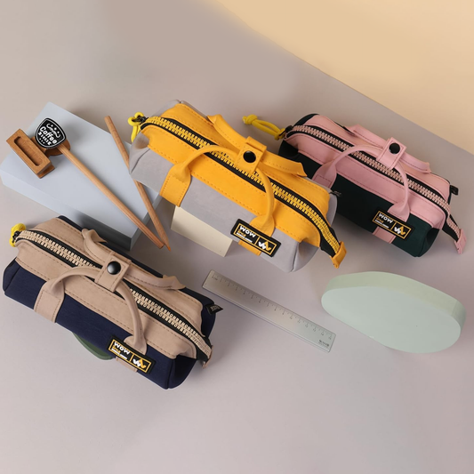 Handy Stationery Pouch with Handle – Organize on the Go!