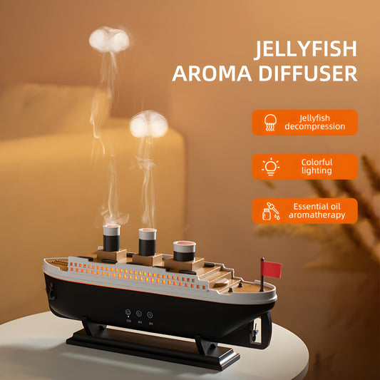 Jellyfish Aroma Diffuser: Soothing Fragrance & Humidity