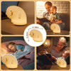 Cute Lying Why Duck Silicone Night Lamp