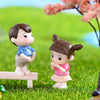 Adorable Couple Miniature Figurine