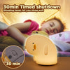 Cute Lying Why Duck Silicone Night Lamp