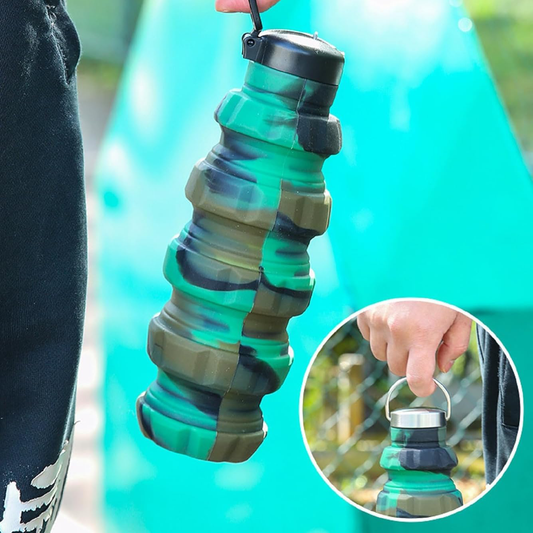 Silicone Foldable / Collapsible Bottle | 500ml