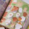 Cute Bear Deco Sticker Set