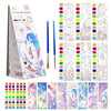 Kids Watercolor Coloring Book – 20 Page Fun Art