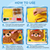 DIY Animal Sewing Craft Kit for Kids | Fun Wool Embroidery Set