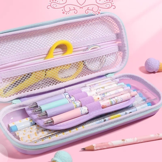 Kids' Magical Quicksand Unicorn Mermaid Pencil Case