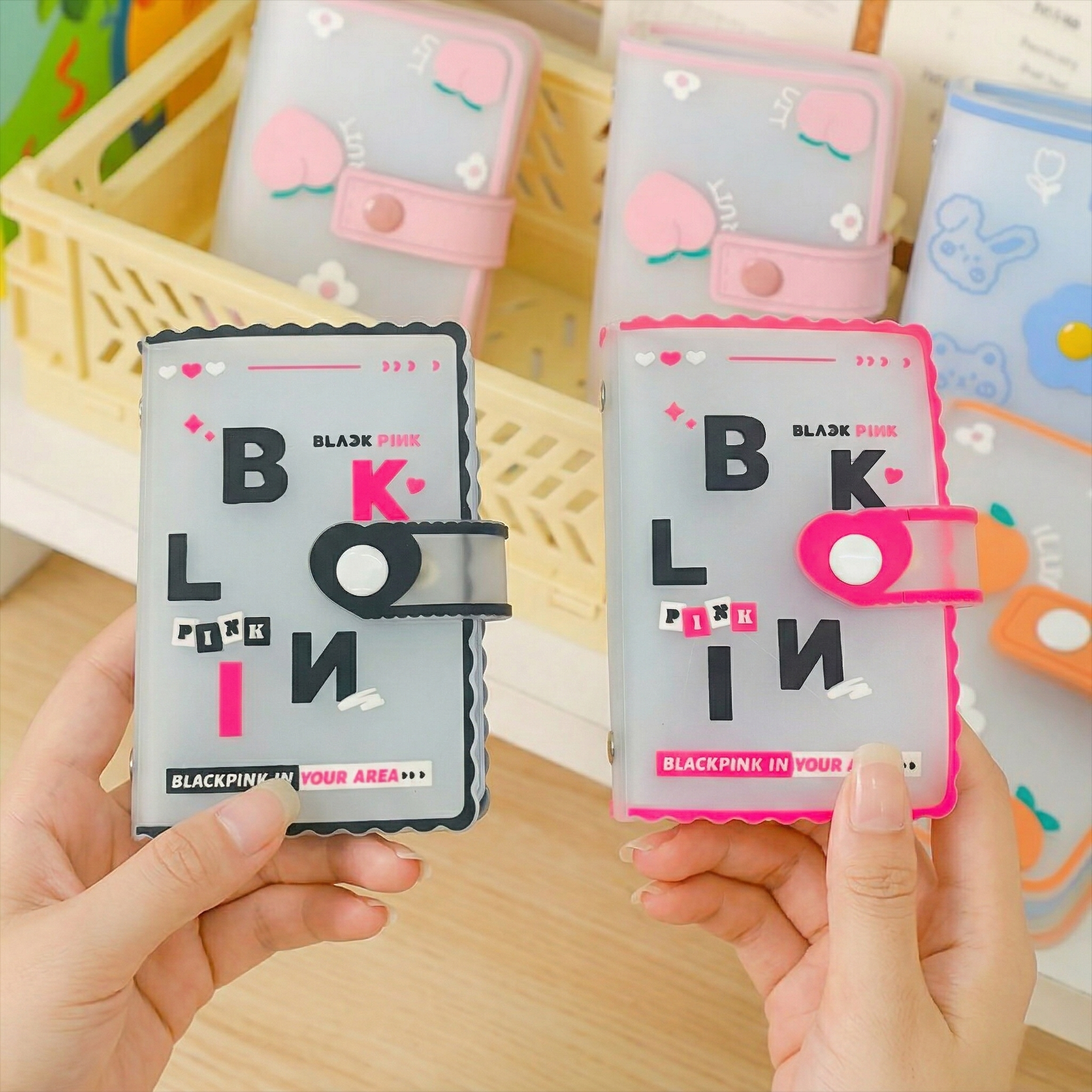 Blackpink 20-Slot PVC Card Holder | Mini Wallet – Giftoo