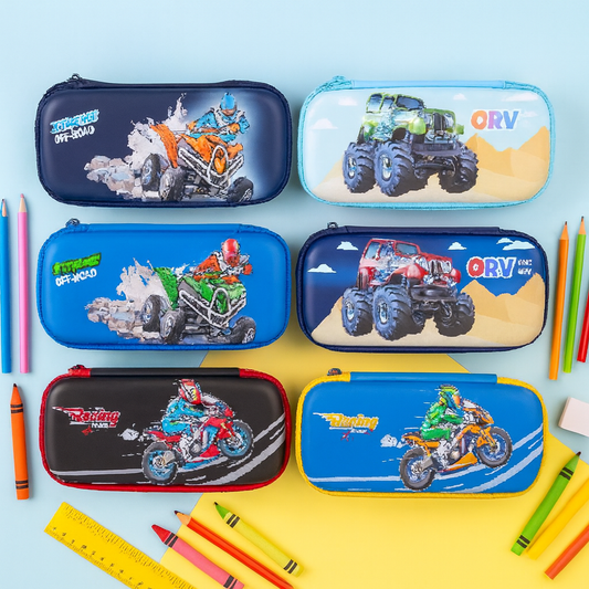Off-Road Racing (ORV) 3D EVA Pencil Pouch