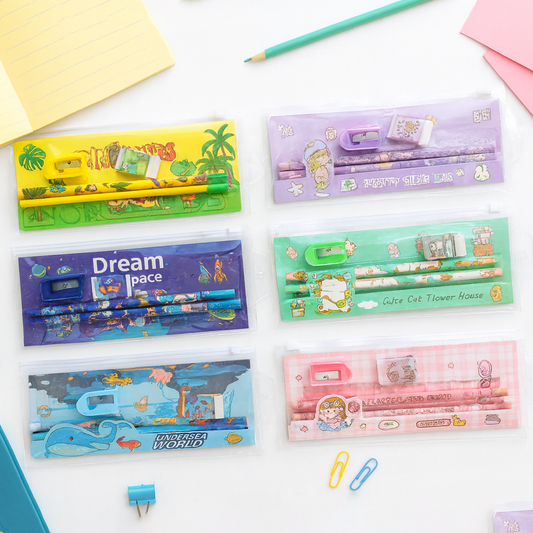 Stationery Set Pack of 5 items
