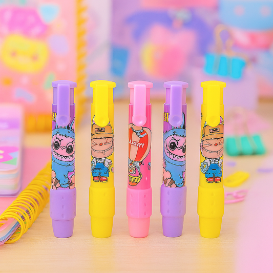 Cute & Functional Retractable Eraser