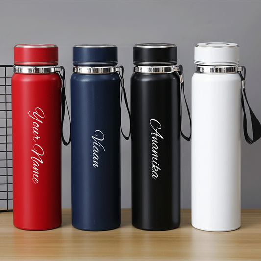 Double Layer Vacuum Bottle 1000ml – Hot & Cold Drinks
