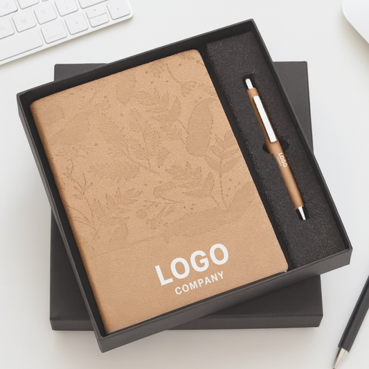 The Signature Series – Luxury A5 Diary with Metal Pen for Corporate Gifting