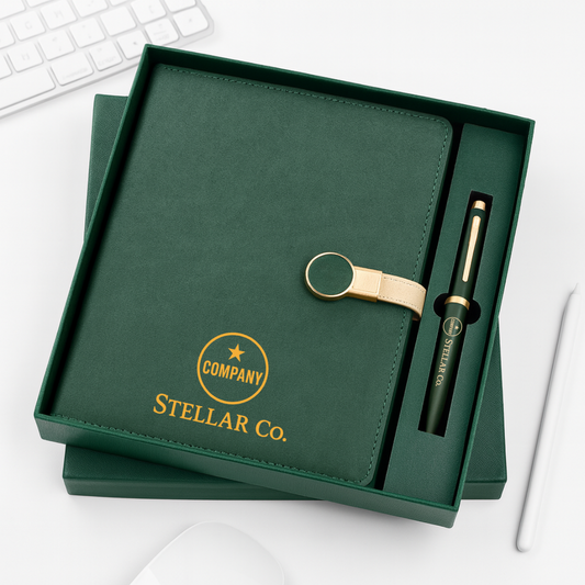 The Professional’s Pick A5 Diary & Metal Pen For Corporate