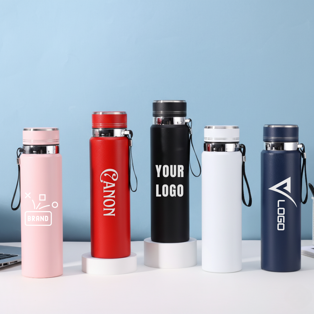 Double Layer Vacuum Insulated Bottle 1000ml – Perfect for Corporate