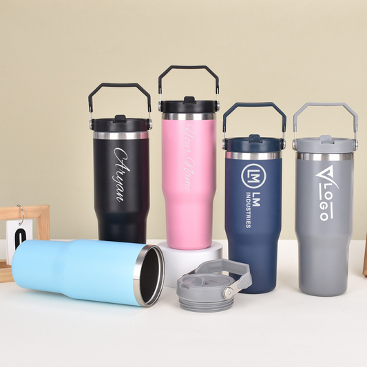900ml Durable Stainless Steel Large Capacity Tumbler