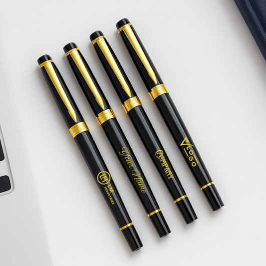 Black Series Luxury Pen | Personalised Engraved Metal Pen for Gifting