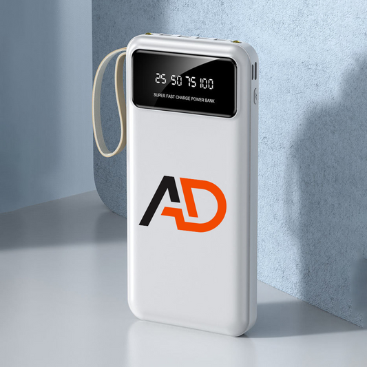 ⚡ 10,000mAh Power Bank – Charge Anywhere, Anytime! 🔋