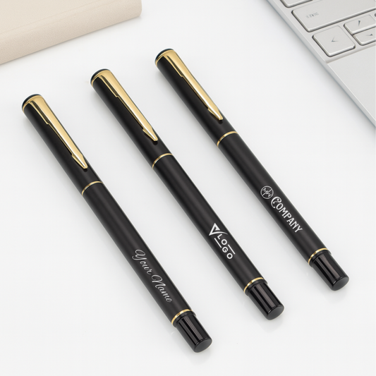Stylish Metal Pen with Gold Finish – Perfect Corporate Gift