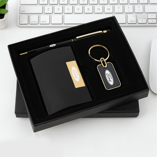 Your Essentials, Perfected: Pen, Card Holder & Keychain