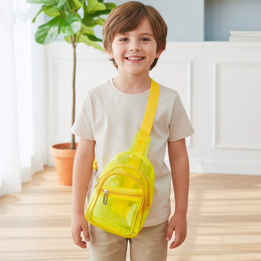 Stylish Neon Jelly Crossbody Bag | Lightweight Sling for Everyday Use