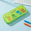 Kids Neon Transparent Pencil Pouch – Durable, Spacious & Stylish