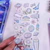 Space 3D Luminous Sticker