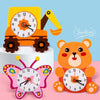 DIY Handmade Cartoon Clock – Fun Kids’ Craft & Learning Gift