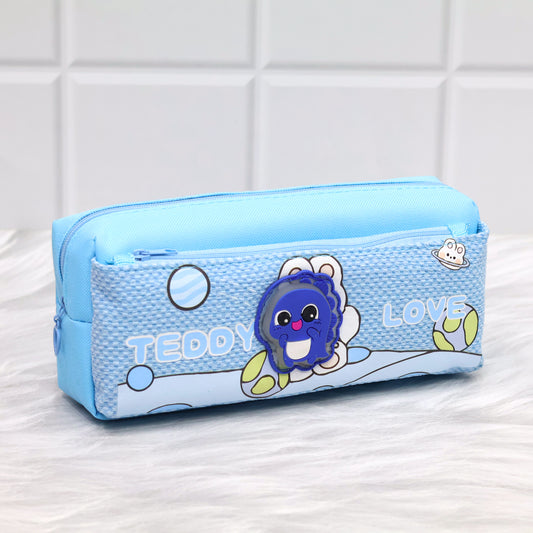 Cute Dino Theme Pencil Pouch