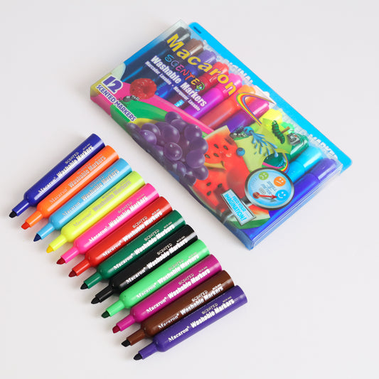 Washable Scented Markers | Smell the Fun - Set of 12pcs