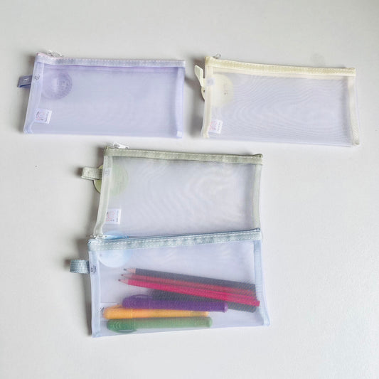 Transparent Stationery Zipper Pouch