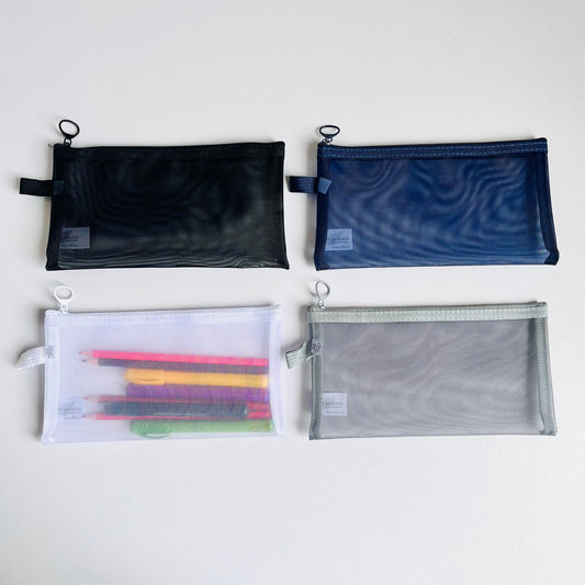 Minimalist Transparent Stationery Zipper Pouch