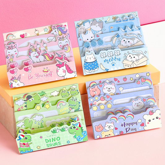 Colorful Animal Sticky Notes | Organize in Style