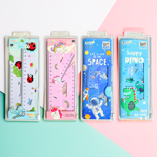 Geometry Ruler Set | 20 Cm