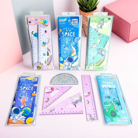 Geometry Ruler Set | 20 Cm