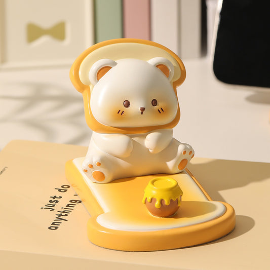 Creamy Bakehouse Buddies Phone Holder | Cute Desk Buddy