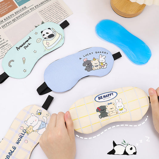 Cute Cartoon Ice Eye Sleep Mask