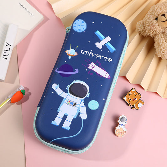 3D EVA Space Astronaut Pencil Hard Case Durable & Fun