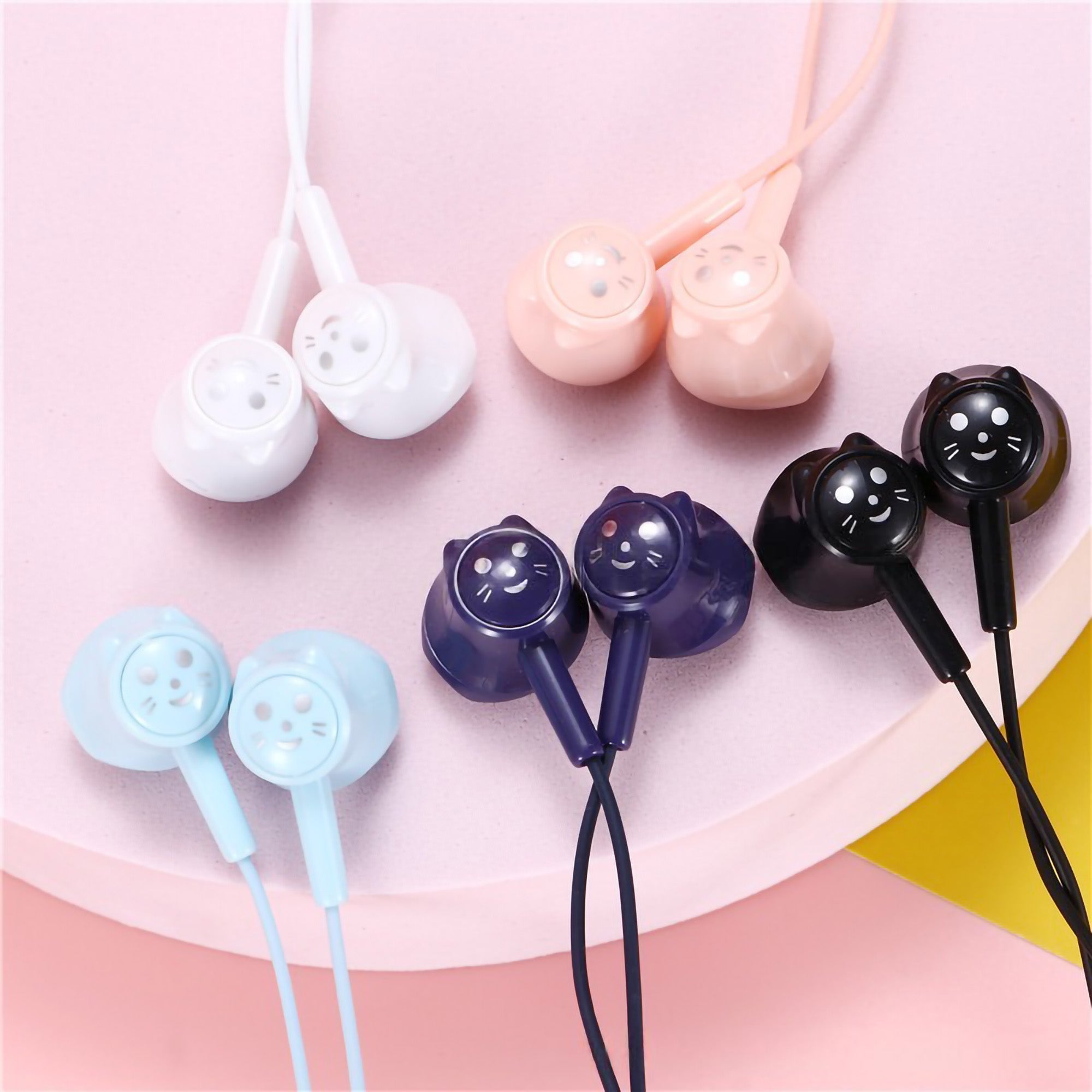 Ear Cat Wired In-Ear Earphones
 – Giftoo