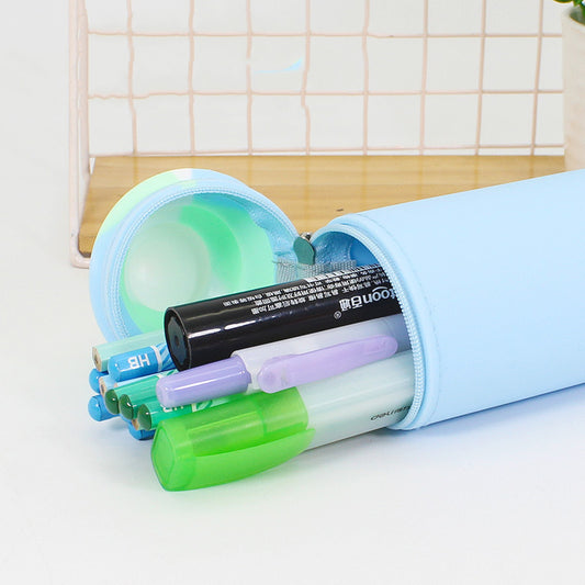 Ice-Cream Silicone Soft Zipper Pencil Case | Pouch