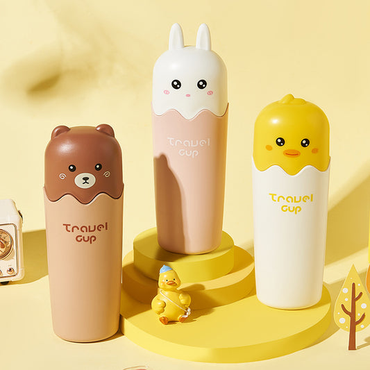 Cute cartoon travel toothbrush holder – kawaii multipurpose design