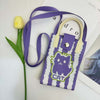 Animal Knit Crossbody Sling Bag